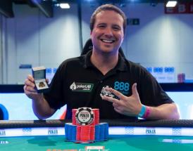 Primeiro anel do WSOPC para Bruno!